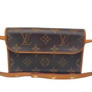 LOUIS VUITTON POCHETTE FLORENTINE BUM BAG MONOGRAM M51855 FL0073 58784